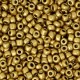 Seed beads 8/0 (3mm) Gold metallic